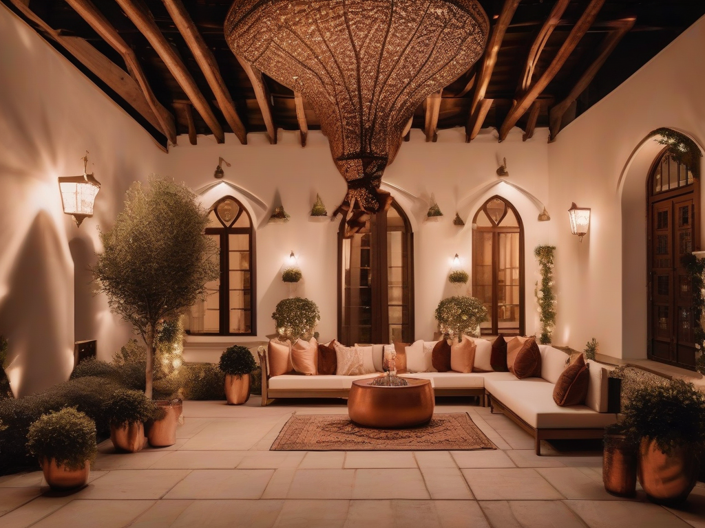 Shisha courtyard