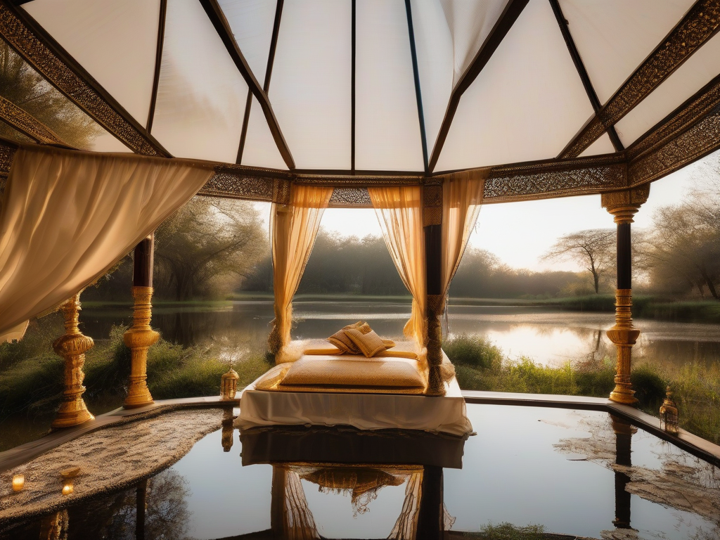 Mandap aan het water