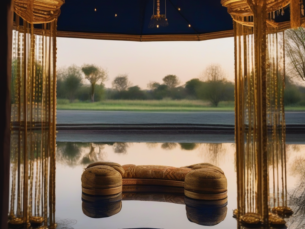 Mandap aan het water