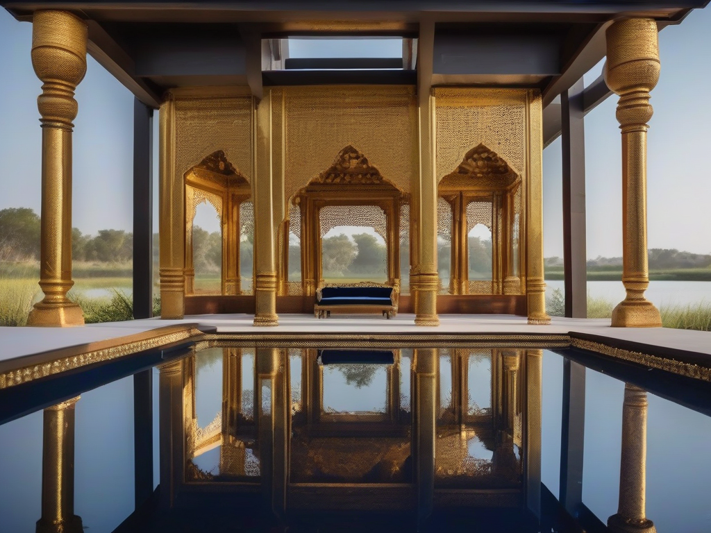 Mandap aan het water