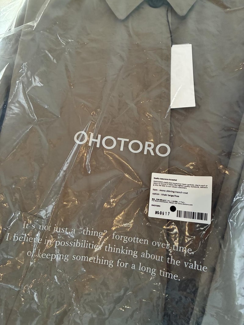 mono shirring trench coat — Reviews — Page 2 — OHMAKASE