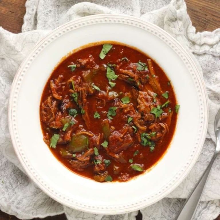 Shredded Beef Chili