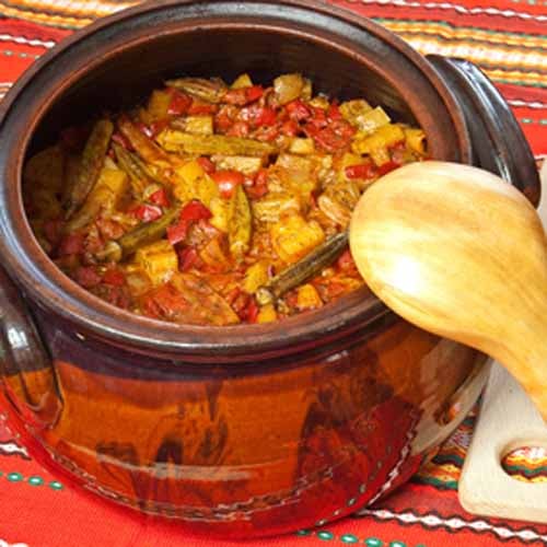 Stewed Okra and Tomatoes