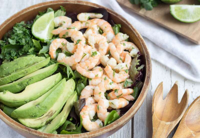 Shrimp and Avocado Salad