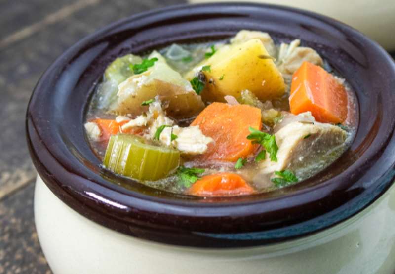 Slow Cooker Chicken Stew with Potatoes
