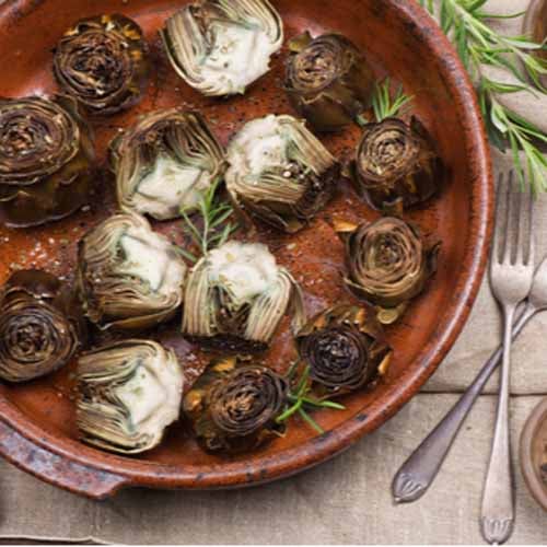 Steamed Artichokes with Dill Mayonnaise