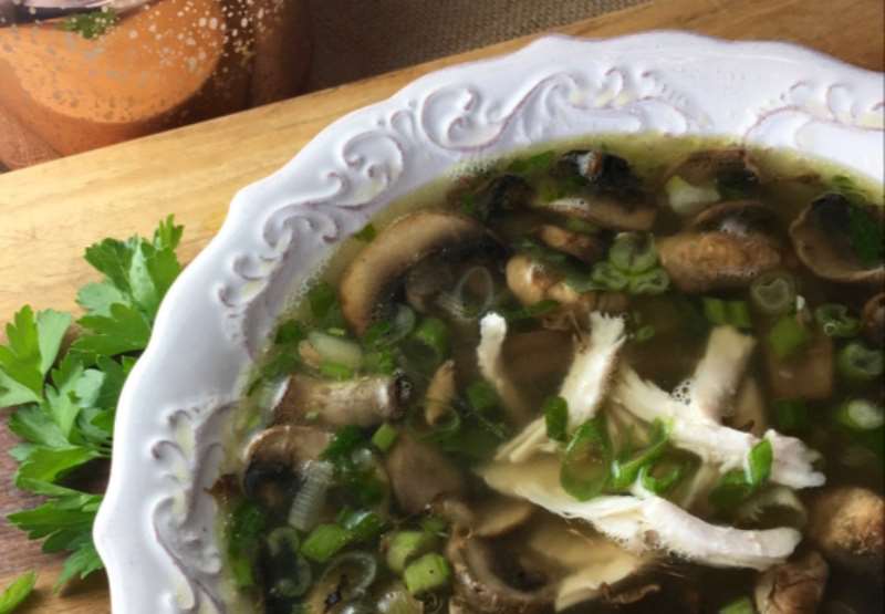 Chicken Marsala Soup
