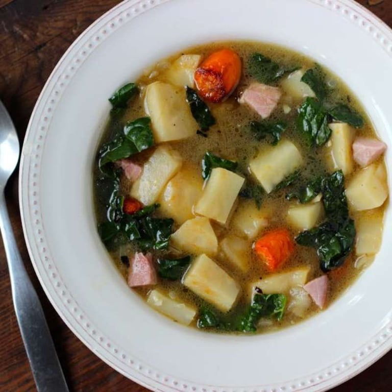 Ham and Kale Soup