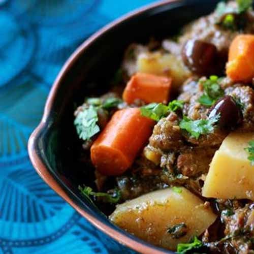 Slow Cooker Moroccan Lamb Stew