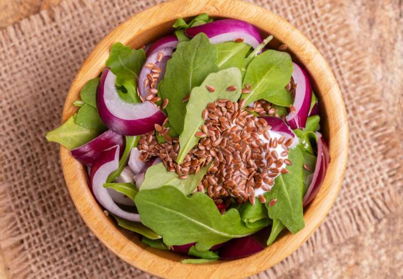 Simple Salad with Green Chile Cilantro Dressing