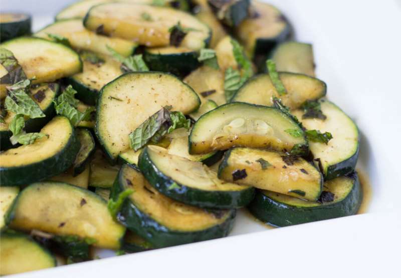 Minted Zucchini