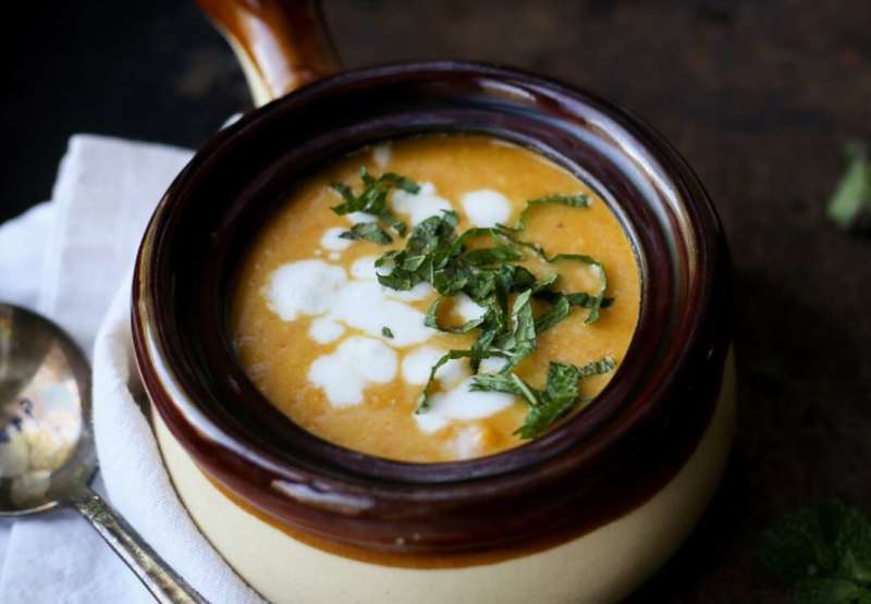 Carrot Ginger Turmeric Soup