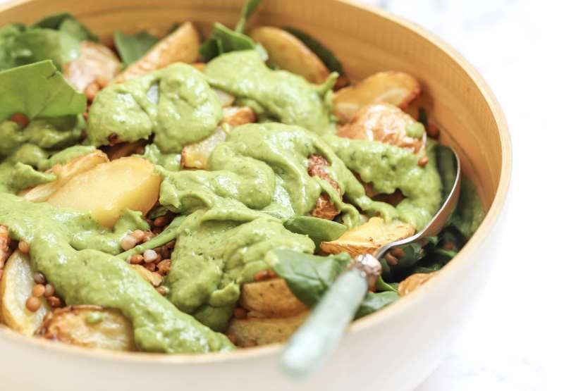 Green Potato Salad