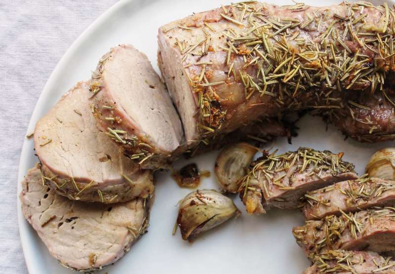 Rosemary Garlic Pork Loin