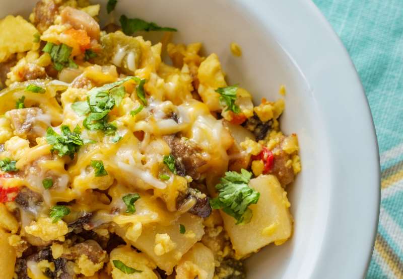 Mediterranean Breakfast Hash