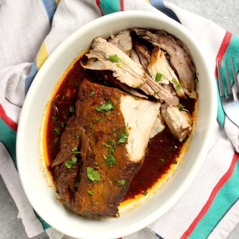 Slow Cooker Bourbon Braised Pork Roast