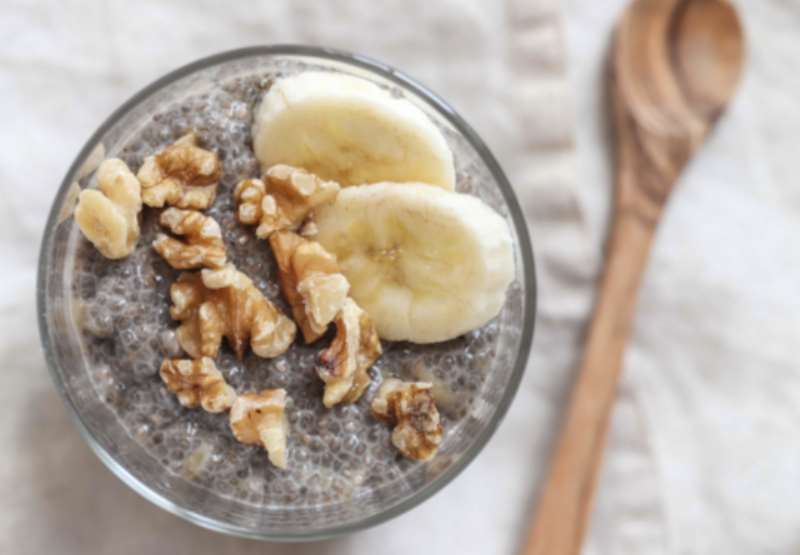 Banana Chia Pudding