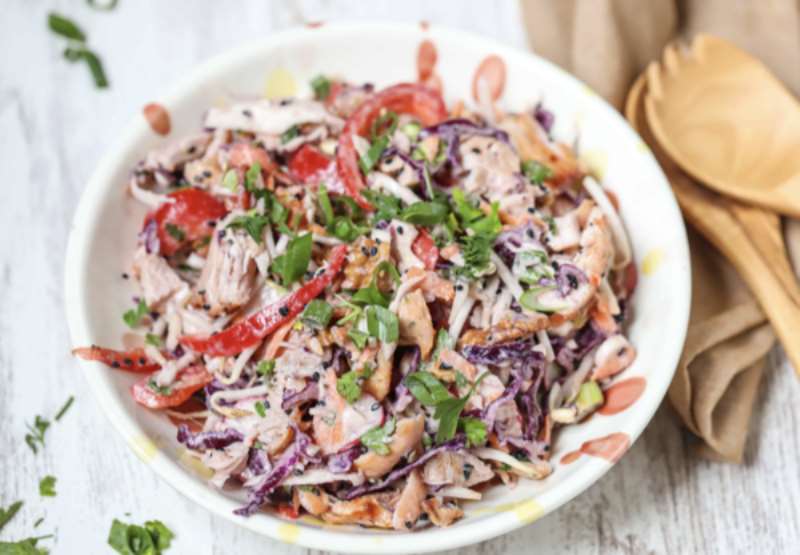 Turkey Veggie Salad