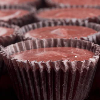 Chocolate Covered Pomegranate Cups