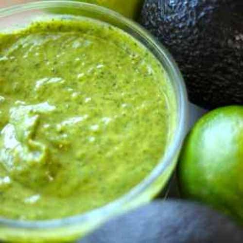 Creamy Avocado and Cilantro Dressing