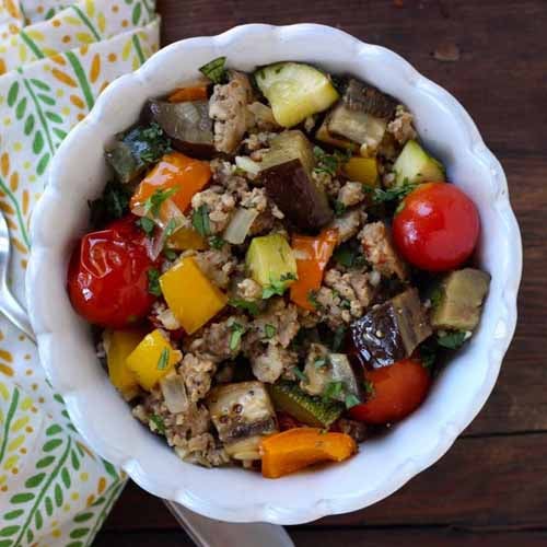 Italian Sausage Ratatouille