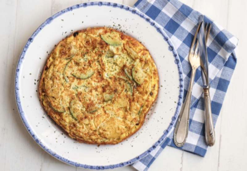 Spanish Zucchini Tortilla