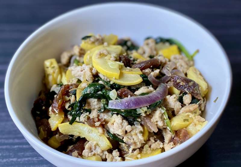 Chicken Apricot Hash