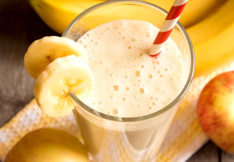 Banana Orange Strawberry Smoothie (DF)