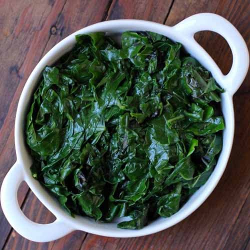 Steamed Swiss Chard