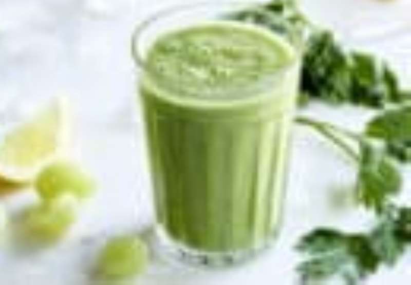 Parsley Green Grape Smoothie