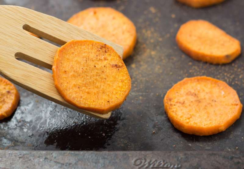 Baked Spiced Sweet Potatoes