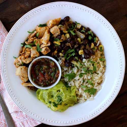 Chicken Burrito Bowls