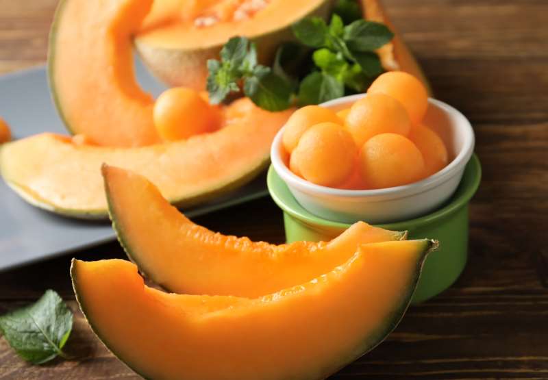 A Side of Cantaloupe