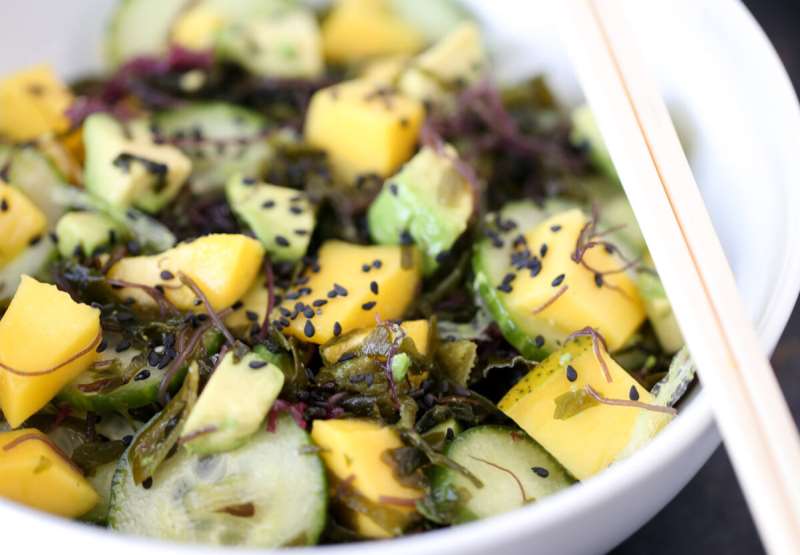 Avocado Mango Seaweed Salad