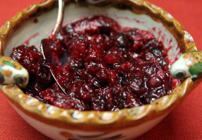 Maple Cranberry Sauce