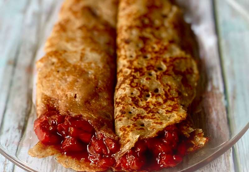 Strawberry Crepes