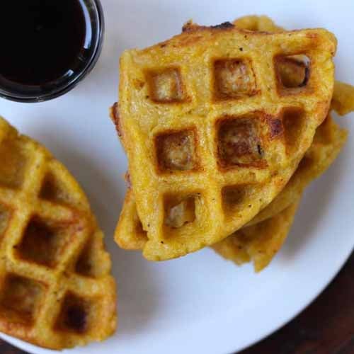 Plantain Waffles