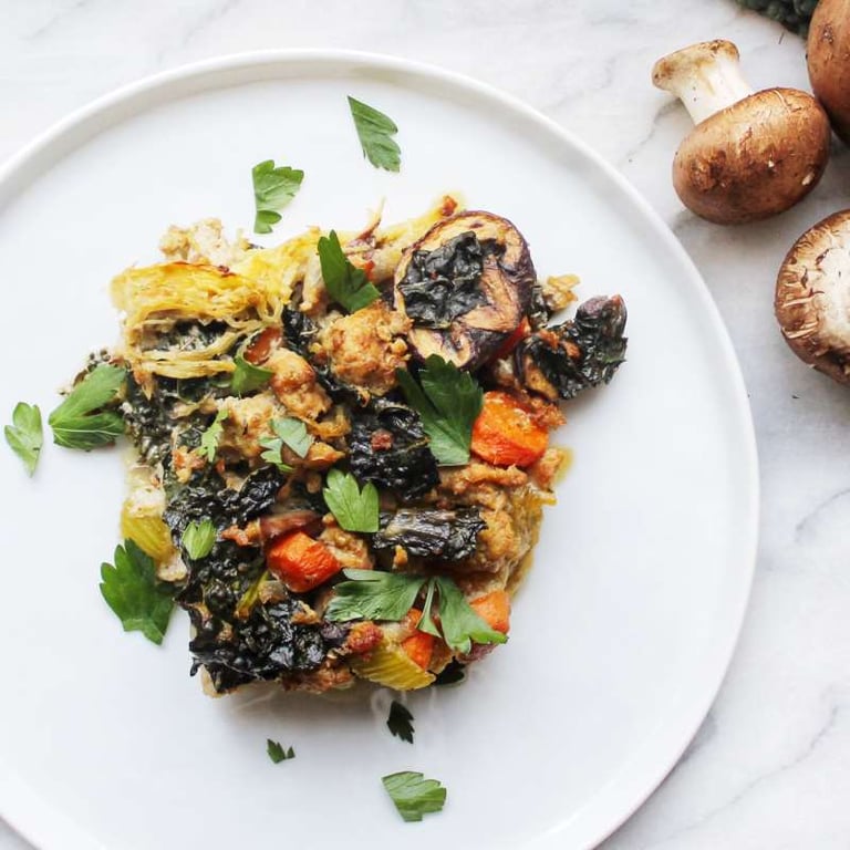 Egg Free Breakfast Casserole