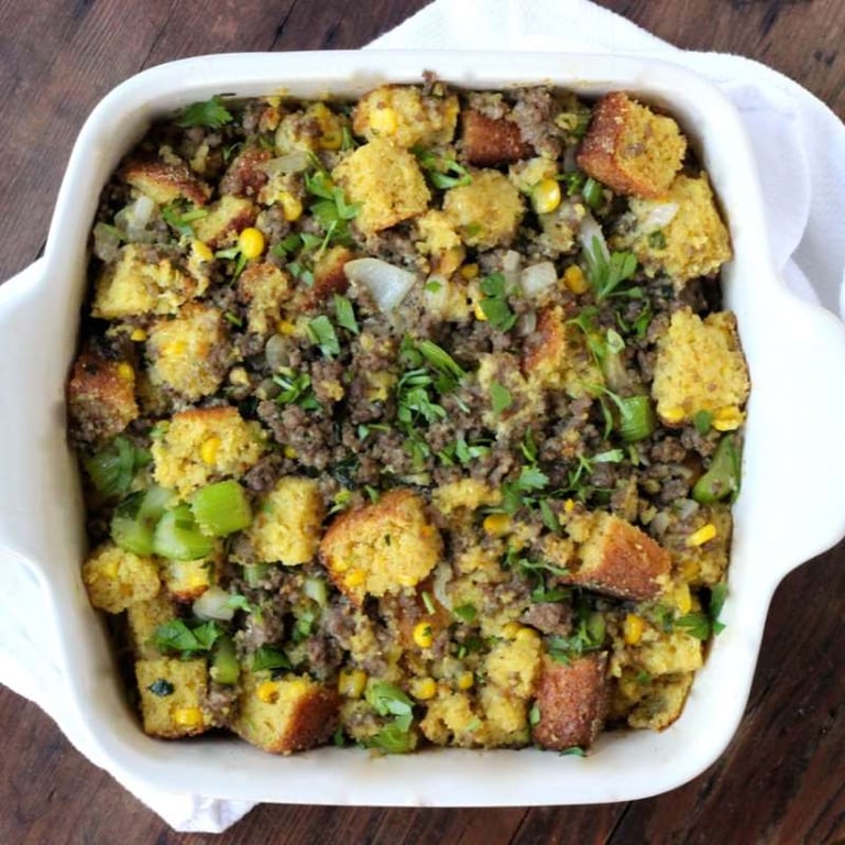 Cornbread and Sausage Stuffing