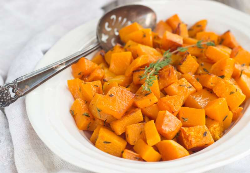 Maple Braised Butternut Squash