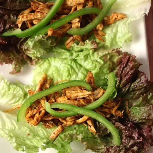 Harissa Spiced Chicken Wraps