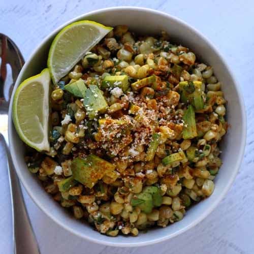 Mexican Inspired Street Corn Salad