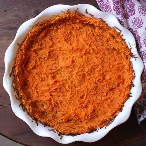 Sweet Potato Quiche Crust