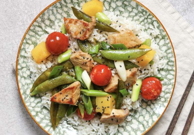 Sweet and Sour Pork Stir-fry