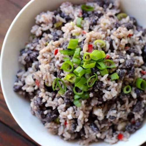 Slow Cooker Jamaican Rice and Beans