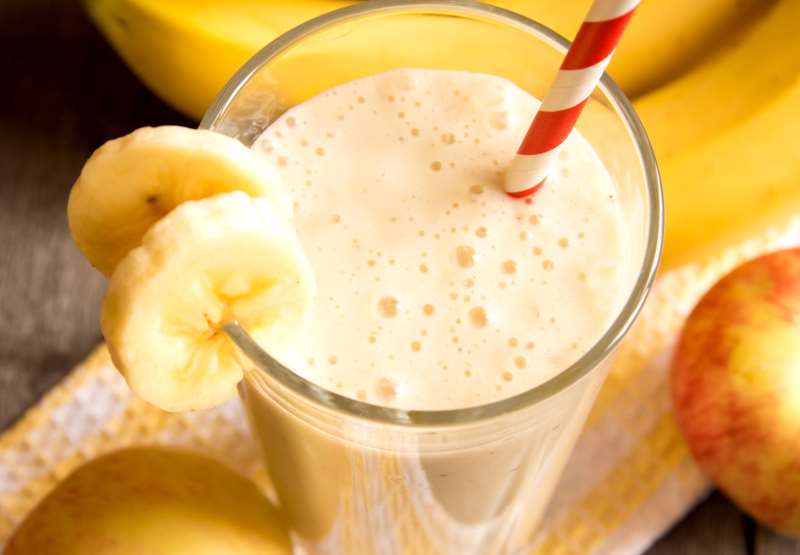 Banana Orange Strawberry Smoothie+