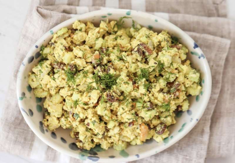 Curried Tofu Salad