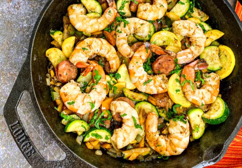 Cajun Shrimp Skillet