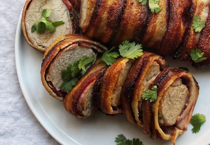 Bacon Wrapped Pork Loin
