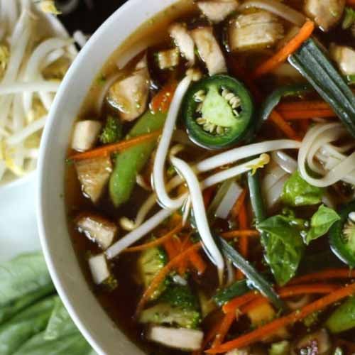 Slow Cooker Veggie Pho